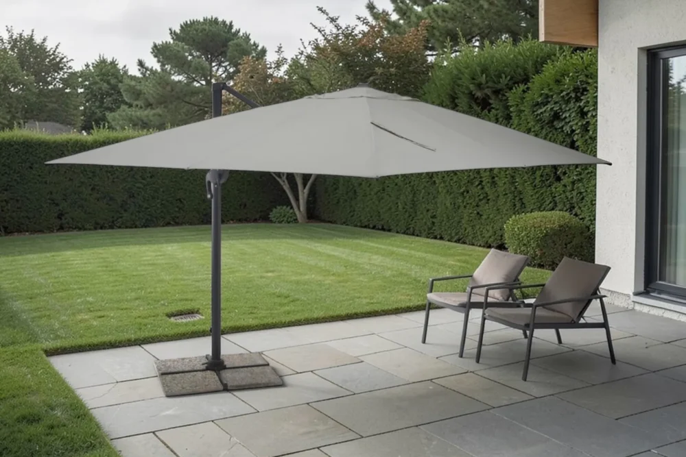 Ombrellone Ischia 3X3 a sbalzo