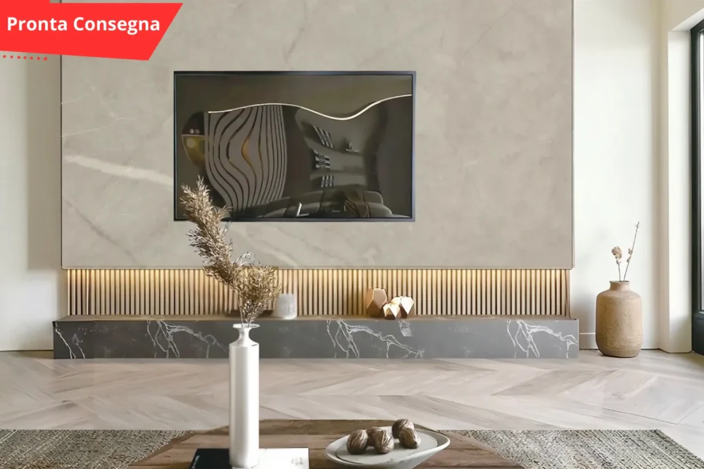 Pannello decorativo effetto Marmo Beige Opaco