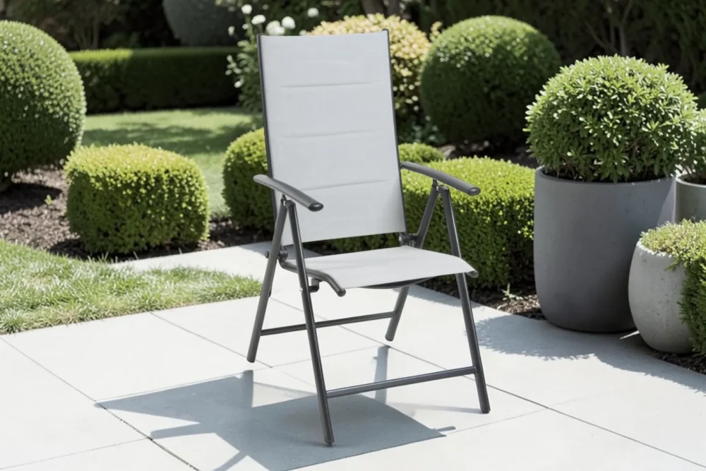 Sedia pieghevole Alcor Grigio