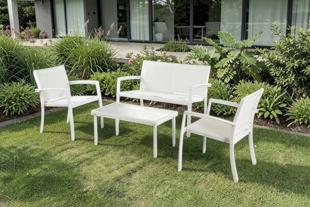 Set Salottino Vieste Bianco 4 posti