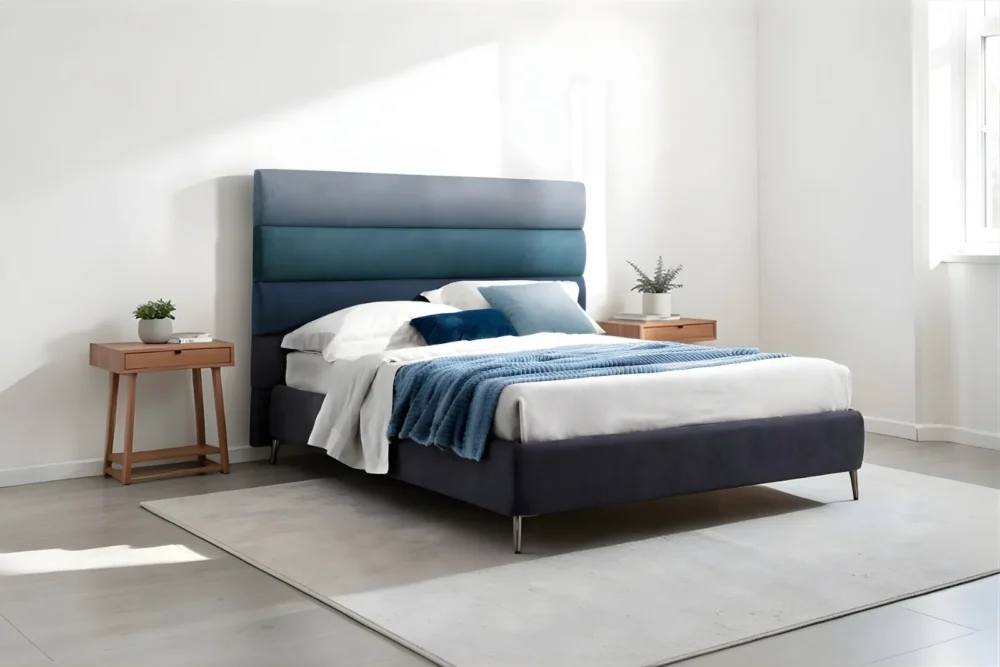 Zoom Letto Matrimoniale Shame Alto con contenitore