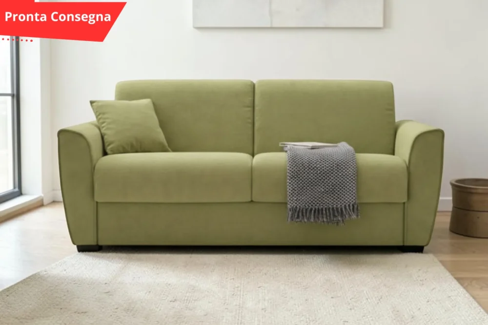 Divano letto Giove Materasso H.17 Pronta consegna