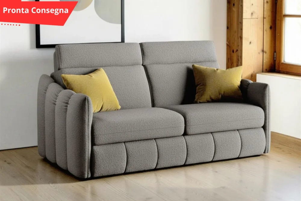 Divano letto Poseidon Materasso H.17 Pronta consegna