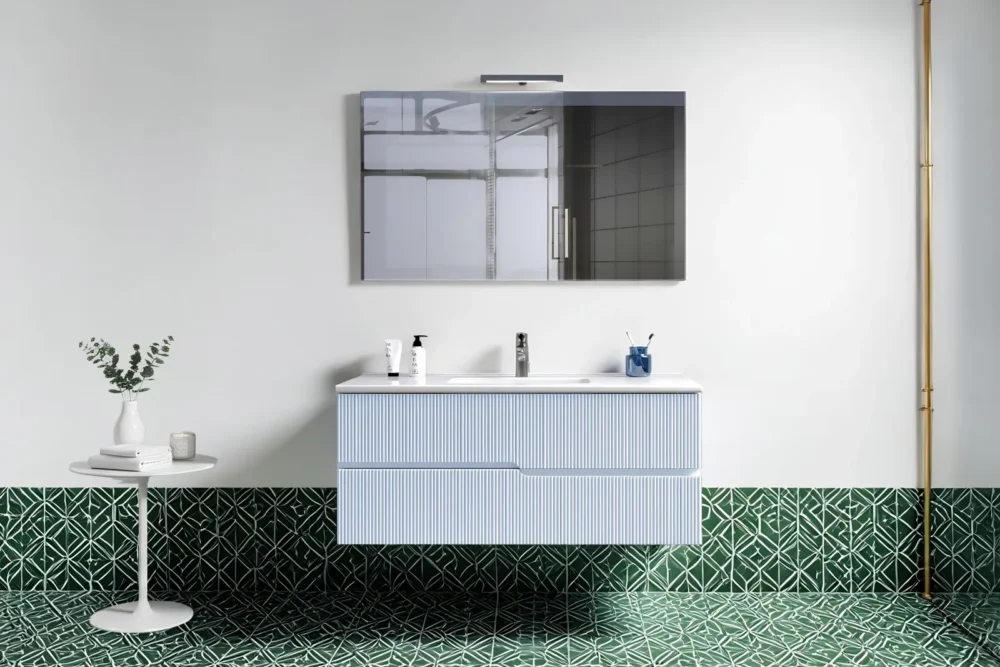 Mobile Bagno Cannettato L.120