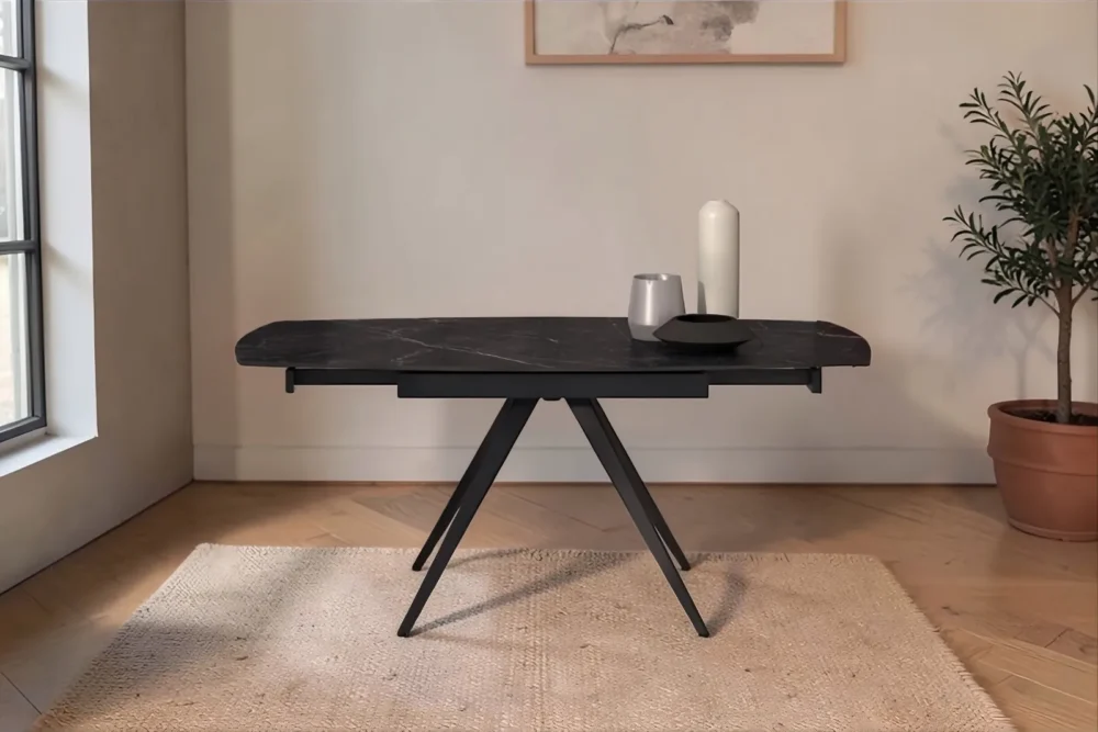 Tavolo rotante allungabile Ambra da 120 a 180