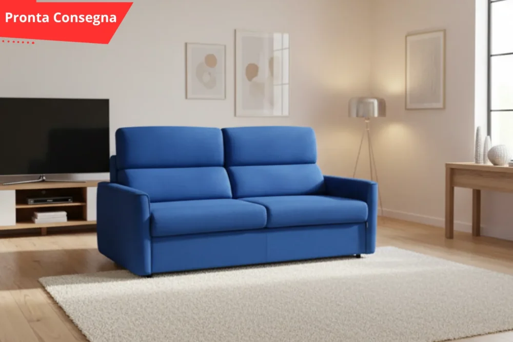 Divano Letto Victor 140x195h.21 Pronta Consegna B.