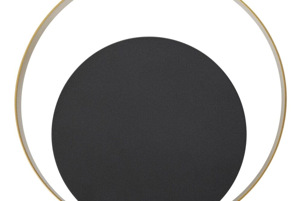 Lampada da muro Shuttle Oro/Nero