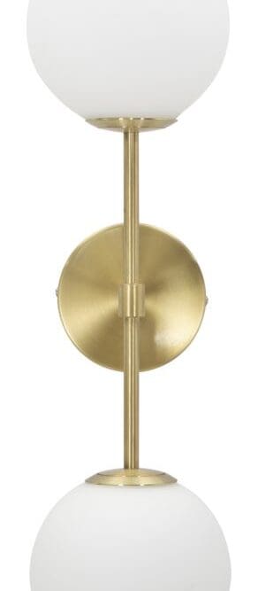 Lampada da muro Doppia Sfera Glamy