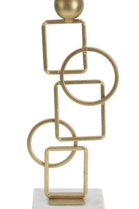 Portacandele verticale Marie Geometrico H.31