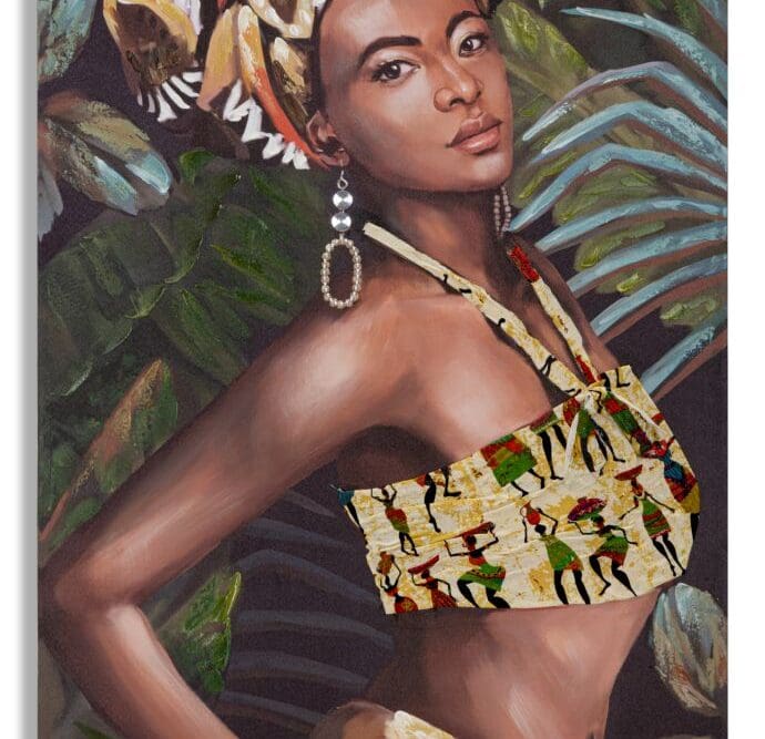 Dipinto su Tela Kelly Tropicale