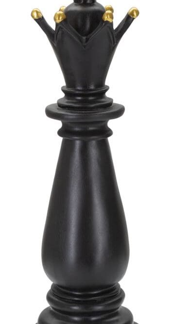 Statua Alfiere Nero e Oro