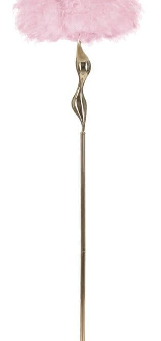 Lampada da terra Slim Rosa