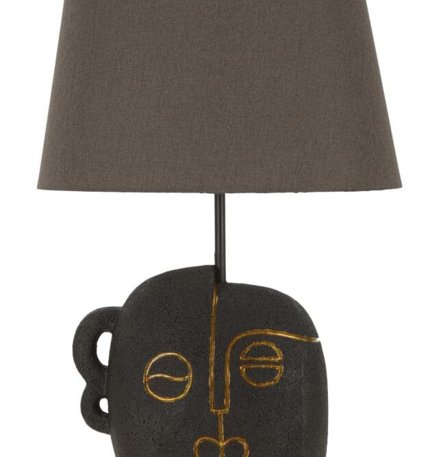 Lampada da tavolo Viso Tribale H.46