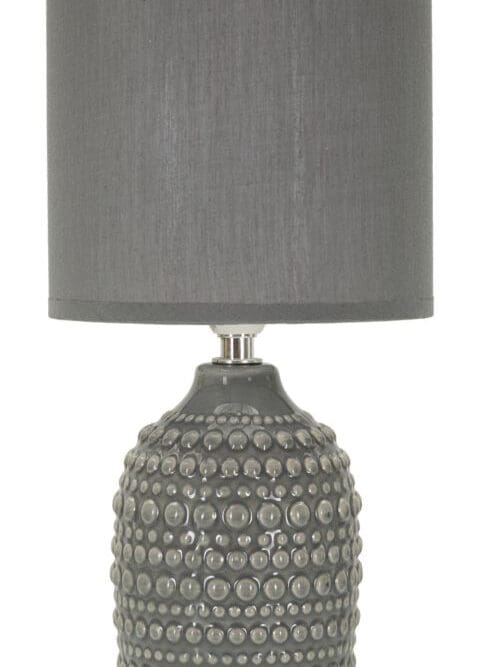 Lampada da comodino Points Grigia