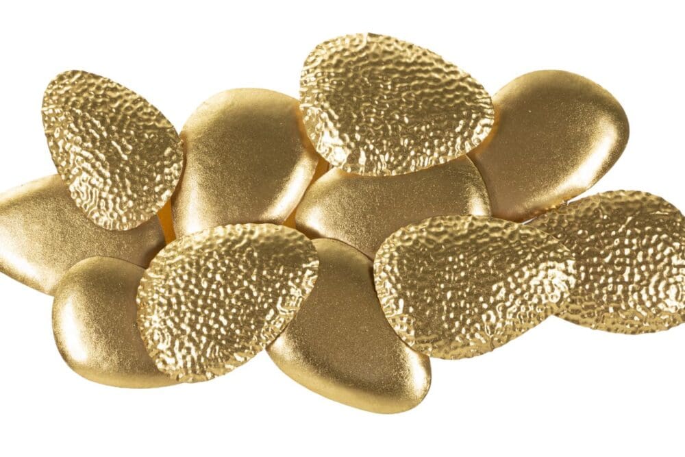 Lampada da muro Shell Oro H.31
