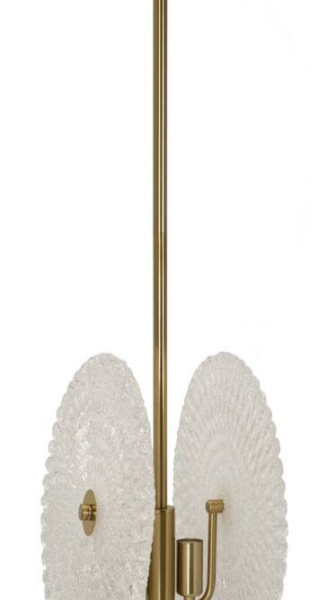 Lampadario Glass - in metallo Dorato