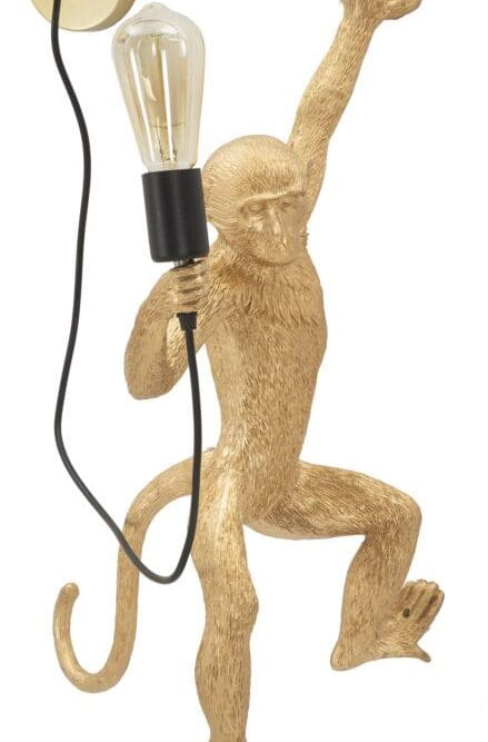 Lampada da muro Monkey Oro