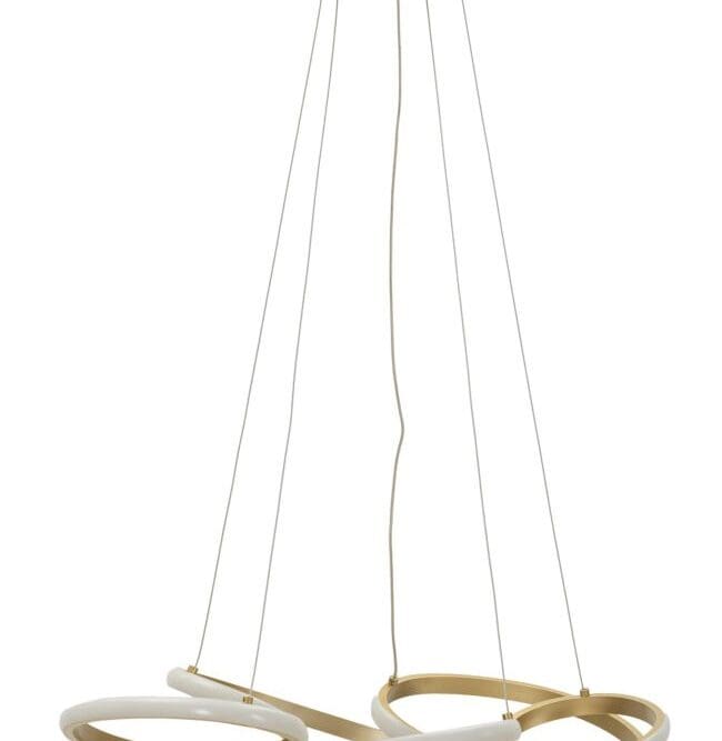 Lampadario Led Glovy Gold H.120