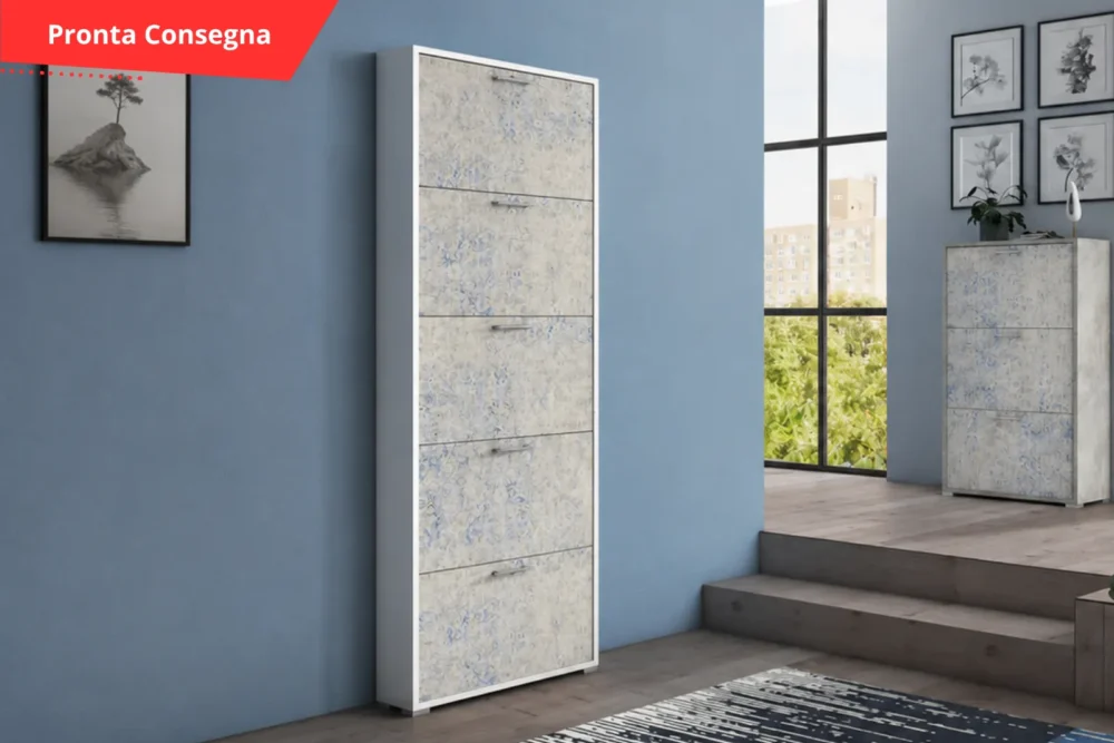 Scarpiera Iside Leizu con Cinque Ante
