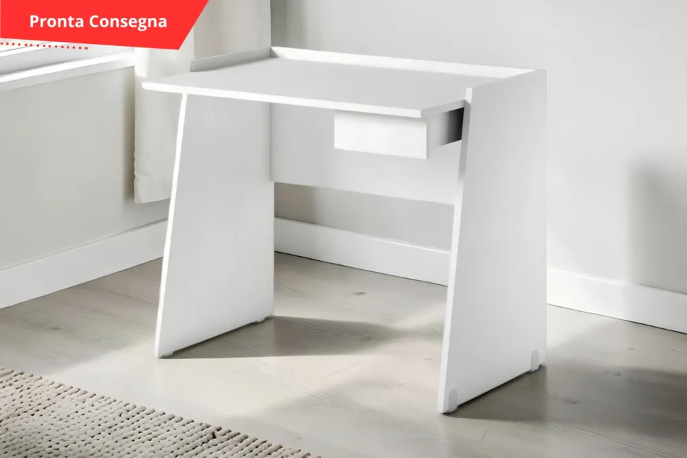 Scrivania Penelope Piano Cemento Pronta Consegna