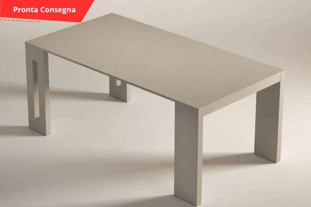 Tavolo Consolle Zelda Beige Trasformabile pronta consegna