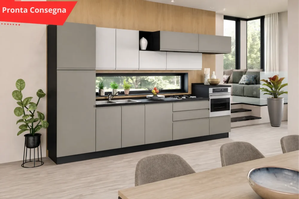 Cucina Lucynda 360 h.216 pronta consegna