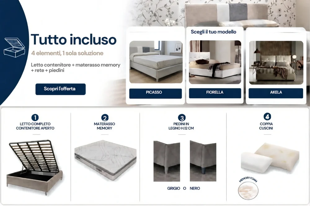 Promo Letto Completo Good Night okok